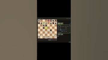 Chess bullet game 1+0 shorts only fun №1501 #shorts
