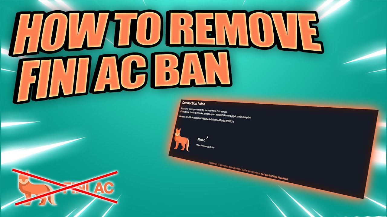 FiveM Fini AC Unban | Server Bans | Global Bans - YouTube