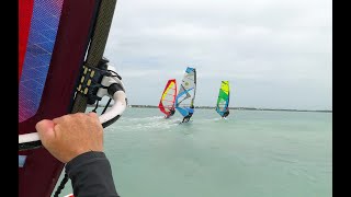 WINDSURFING FROM THE ISLAMORADA SANDBAR TO COCONUT COVE GROUP RUN