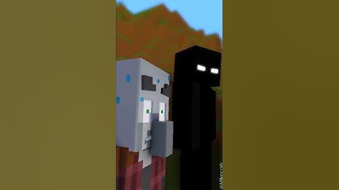 Pillager Encounters Herobrine On The Villager Map ( Hindi ) #shorts #minecraft #animation #herobrine