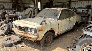 Restoring An Abandoned Mystery Sports Car - 1971 Mazda Rx-3 Satisfying Restoration
