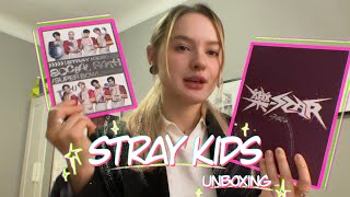 :  stray kids    .  .   // stray kids album unboxing