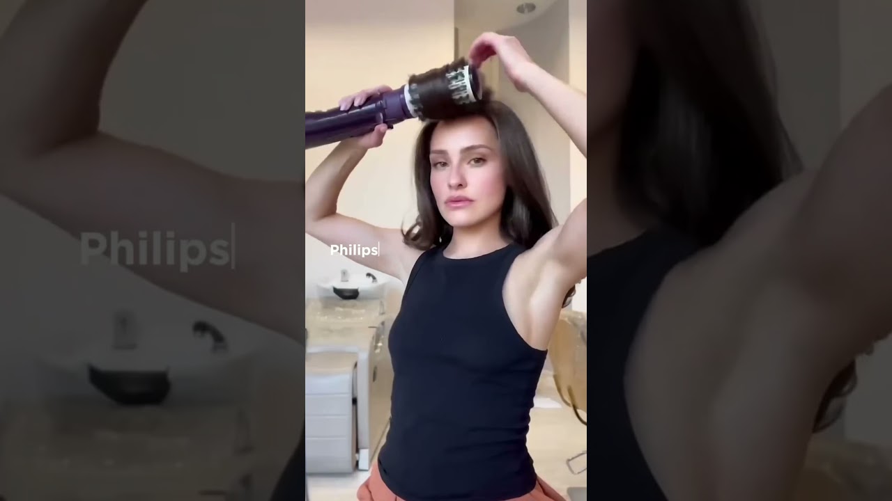 🖤 Philips BHA710/00 из 7000 серии — фен-щётка, которая делает укладку сама 