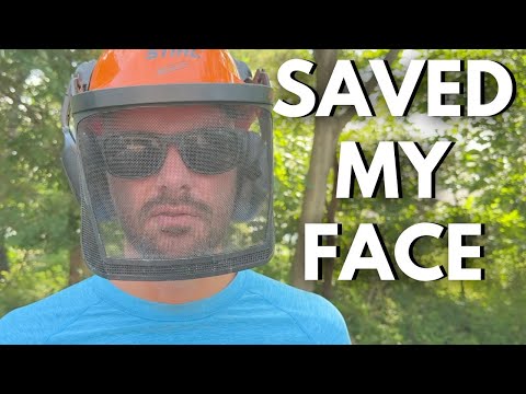 This Stihl Helmet Saved My Face (and My Ears!)