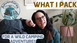 Budget friendly BEGINNER wild camping!