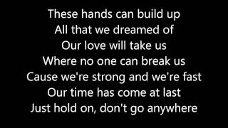 Taio Cruz: World in our Hands (Lyrics)