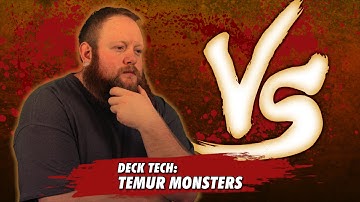 Versus Series: Temur Monsters Deck Tech with Chris VanMeter [Magic: the Gathering]