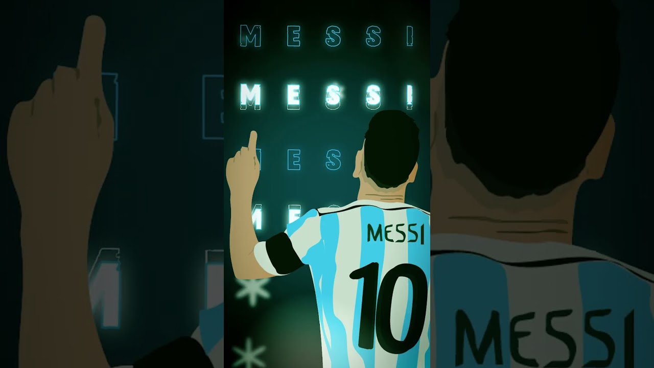 FIFA world cup 2022 animation 2D - Argentina v France