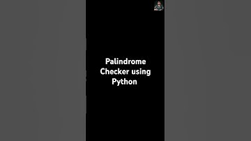 Program for Palindrome check #shorts#viral#python#trending#coding