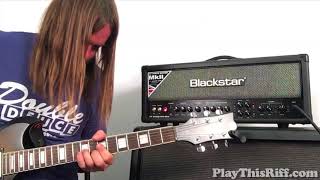 BLACKSTAR HT Stage 100 MkII demo for PlayThisRiff.com