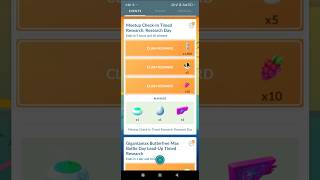 PoGo - Claimed Meetup Check-In Timed Research: Research Day + Amaura &amp; 2 Tyrunt #pogo #researchday