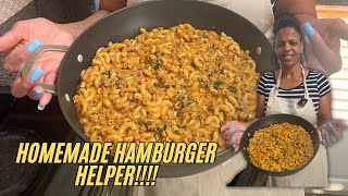 How To Make Homemade Hamburger Helper