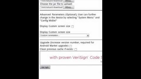 Converting jar to apk for Android. Geting apk-file from Netmite.com