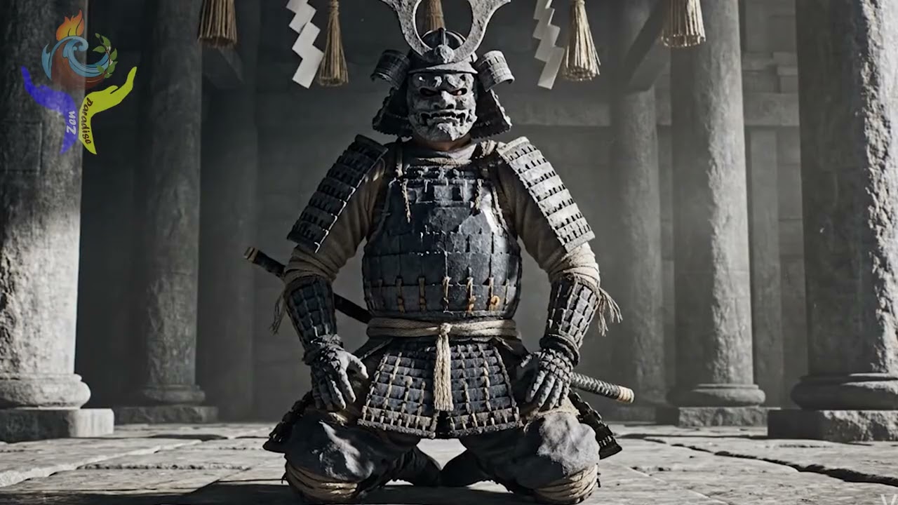 Stone Shrine Platform Surrounded by Silent Pillars – Absolute Stillness