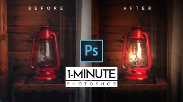 1-Minute Photoshop | Trick to Add Lighting Effect to Anything in Photoshop | Soham Pawar