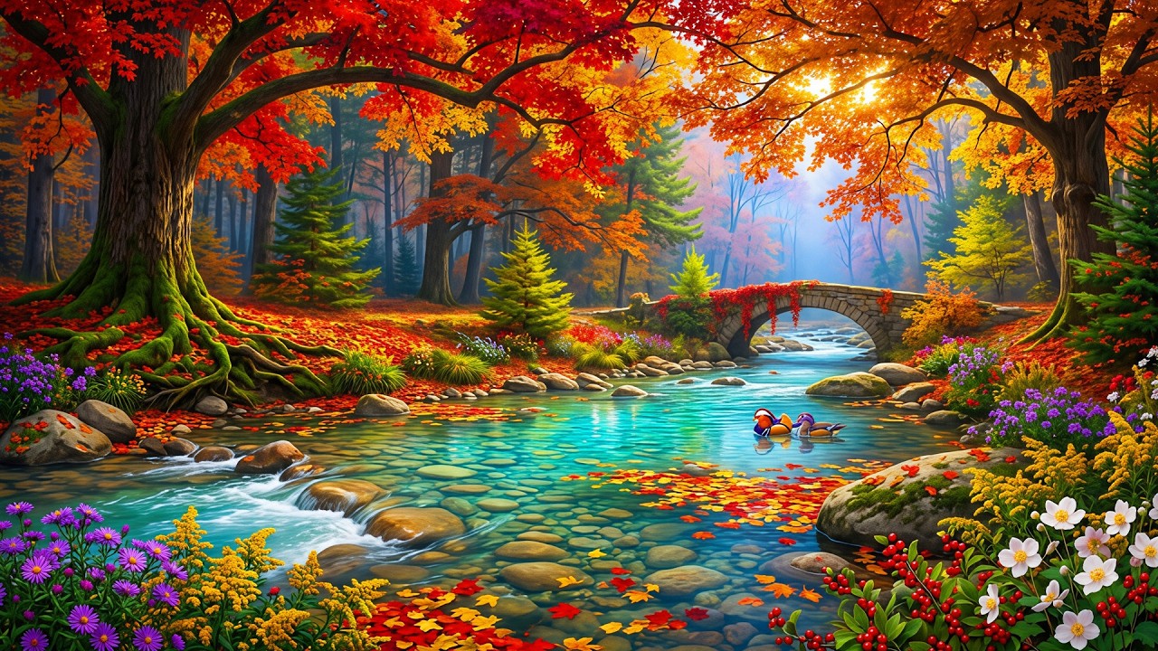 (Без рекламы) Утренняя расслабляющая музыка • Позитивная энергия и мягкое снятие стресса для спок...