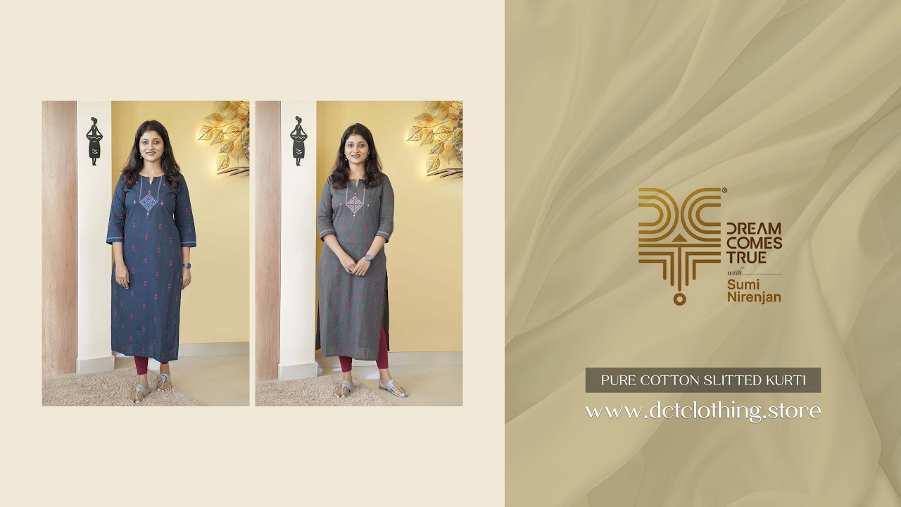 Slitted kurti MDK315