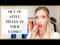 OUT OF STYLE items in your closet | Christie Ressel