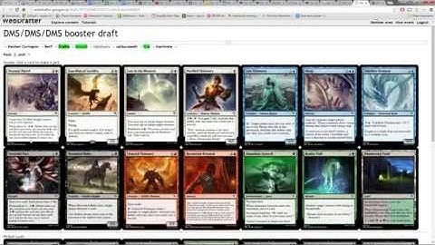 Dreamscape Custom MTG draft