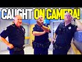 Officers Caught Blatantly Breaking the Law on Camera