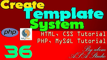 Create Template System, 36, Explaination About Position in CSS, PHP, MySQL, CSS Tutorial Series
