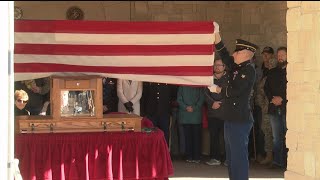 Loacl Veteran Laid to Rest by Strangers