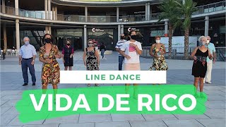 Vida de Rico ( Cumbia ) ★ Baile en Línea ★ Line Dance ★ Ballo di Gruppo ★