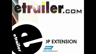 etrailer Camco Oak Accents RV Countertop Extension Manufacturer Review