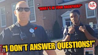 Cop GRABS His Property Then Gets SCHOOLED on the Fourth Amendment| First Amendment Audit