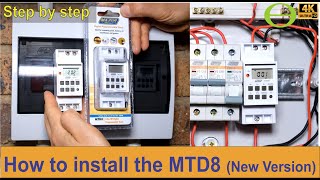 How to install and set timings on the Major Tech MTD8 timer - new version