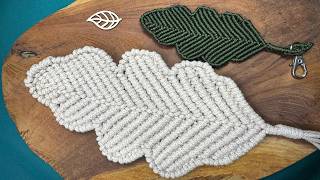 Macrame Oak Leaf Tutorial