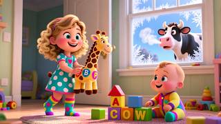 Learn Abc Family Fun   Alphabet Song For Kids  Sing Along Learning