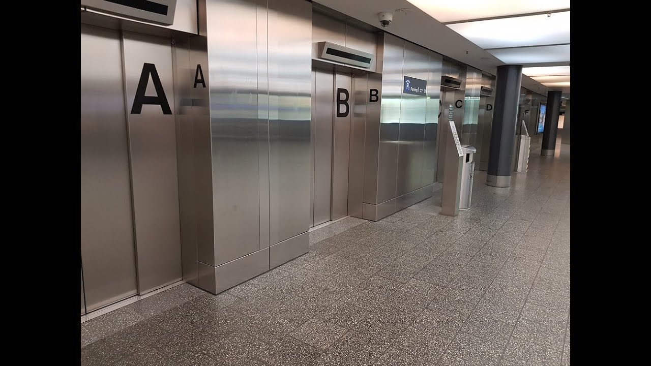 6 Aufzüge EMCH @Parkhaus 1, 8058 Zürich Flughafen, Schweiz