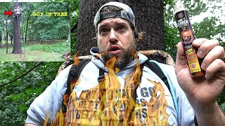 Eating The Worlds Hottest Corn Snack (20 Feet Up In A TREE) Doesn&#39;t Go As Planned | L.A. BEAST