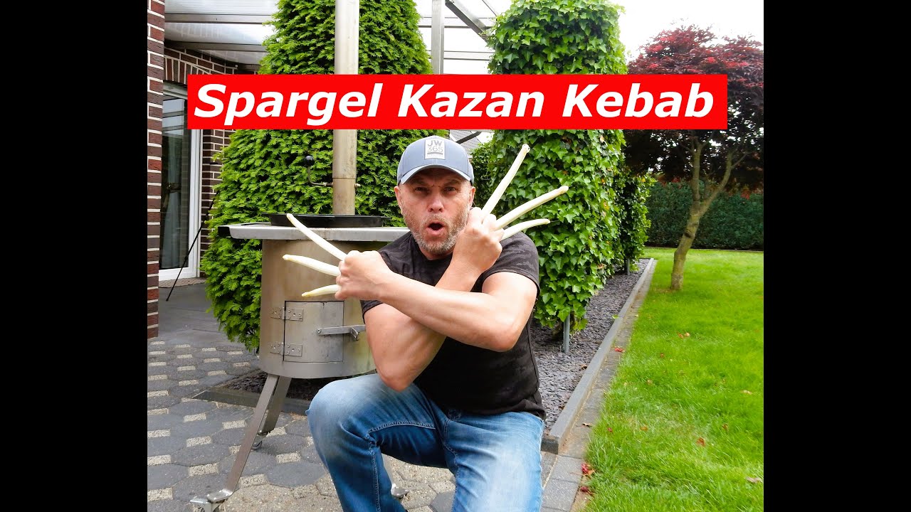 Spargel, Hollandaise Sauce und Hähnchen aus dem Kazan oder Dutch Oven. Rezepte. One Pot