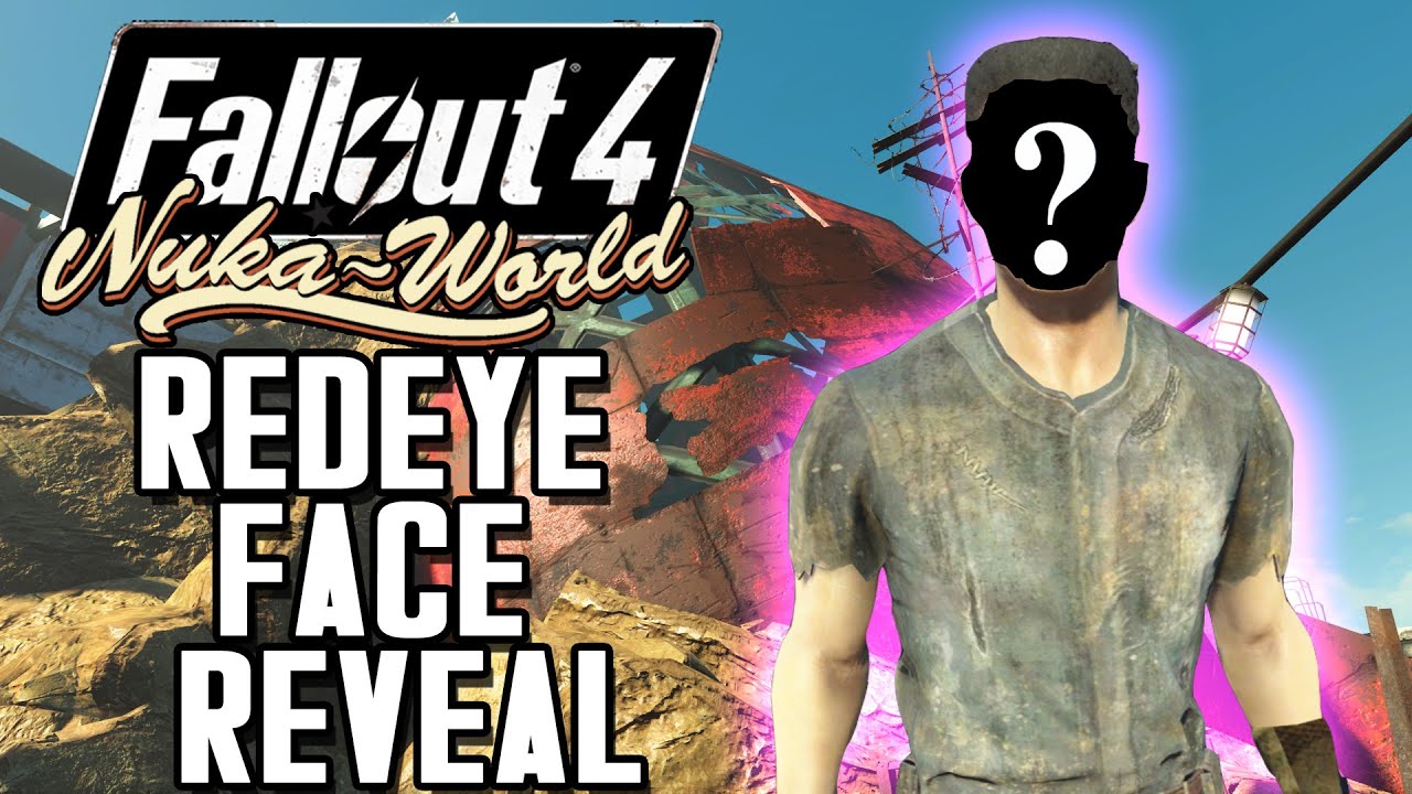 RED EYE Face Reveal | Fallout 4 Nuka World Secret & Easter Egg