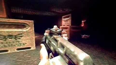 QUAKE 2 on an amiga,68k version.