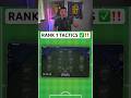 THESE 4-4-2 TACTICS GOT ME RANK 1 🤯🔥