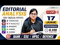 17 June 2026 | The Hindu Editorial Analysis | RC, Vocabulary, Grammar & Skimming | Oliveboard