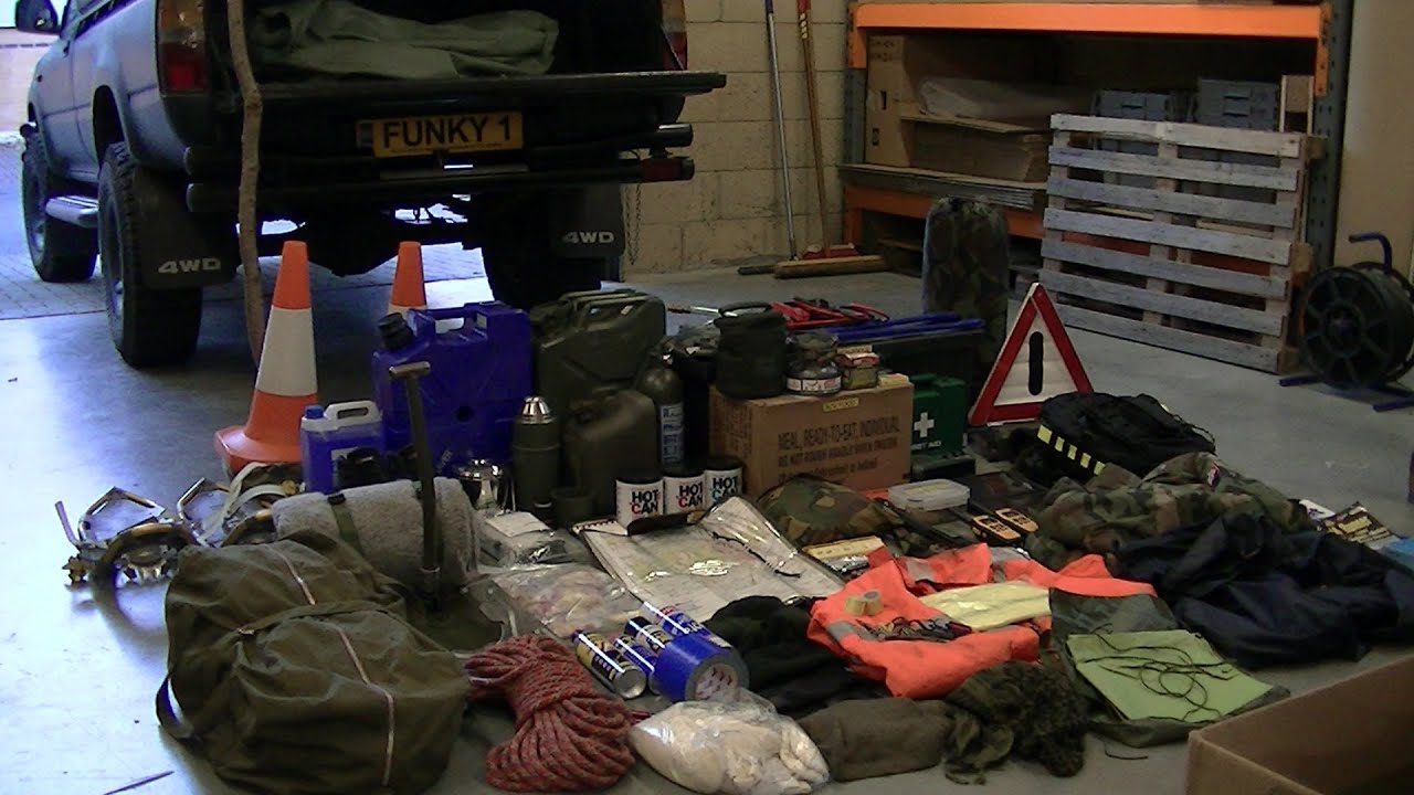 Winter Bug Out Vehicle Kit UK YouTube