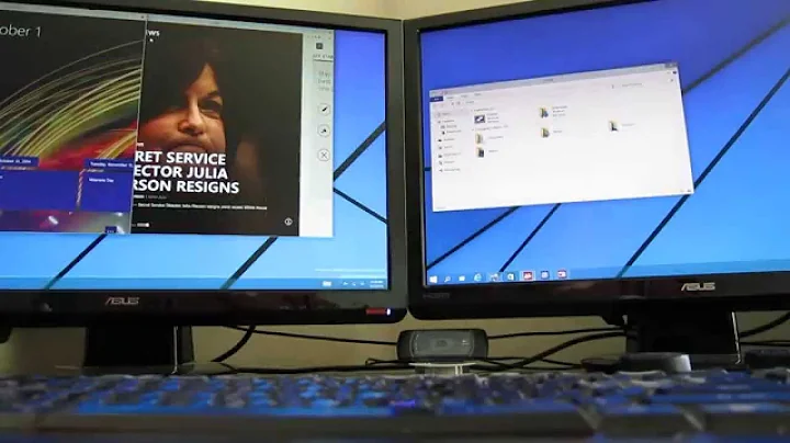Windows 10 - Snap, Desktops, and Multi-Monitor