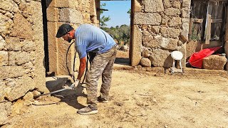 Abandoned Stone House Renovation | Laying Electricity With Bluetti - Ep.7