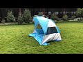 How to set up and fold down the COMMOUDS beach tent
