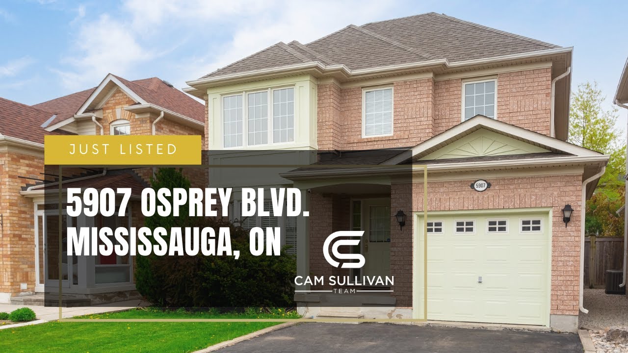 FOR SALE 5907 Osprey Boulevard Mississauga, ON YouTube