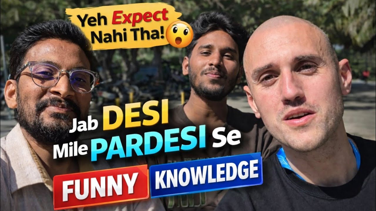 Jab Desi Mile Pardesi Se 😂 Unexpected Conversation! @PrashantQuest #funny #vlog 