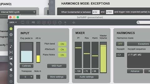 SoftMRP: a software emulation of the Magnetic Resonator Piano