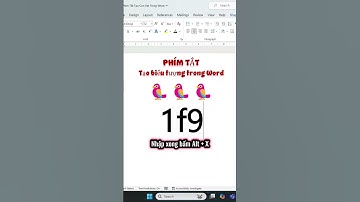 Phím Tắt Tạo Con Vẹt Trong Word #kienthuc #excel #freefire #powerpoint #exceltips #funny #fyp #food