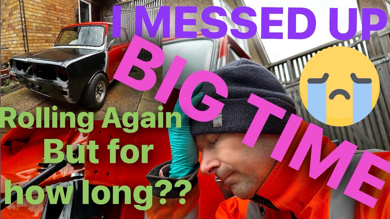 Classic Mini Restoration - Fitting Front Suspension, Rolling Shell, and ...