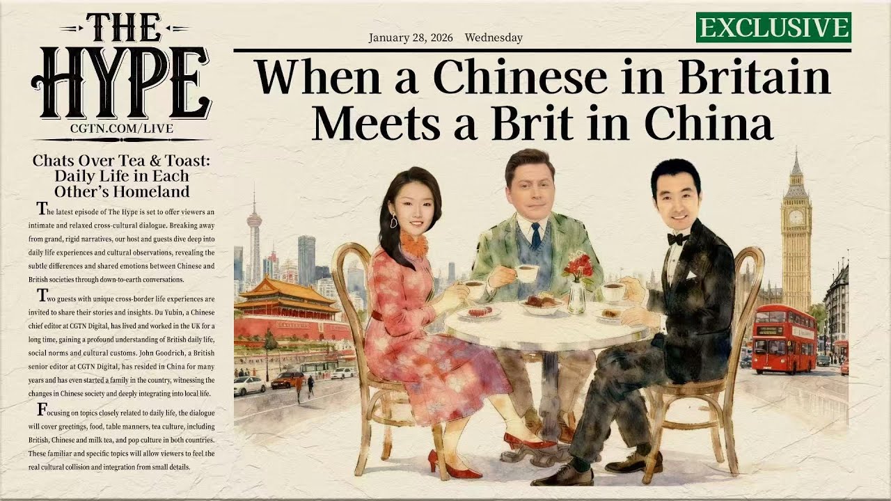 Live: The Hype – When a Chinese in Britain meets a Brit in China