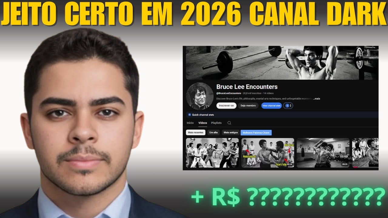 Como eu crio canais sem rosto que monetizam em 2026 mesmo com as novas regras do youtube